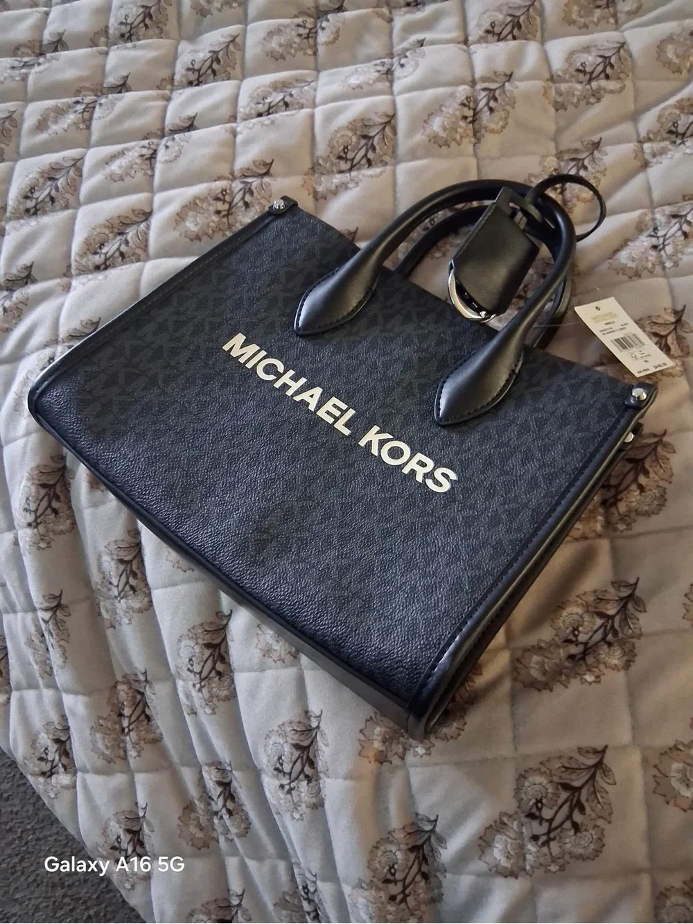 Michael Kors Black Logo Tote Briefcase